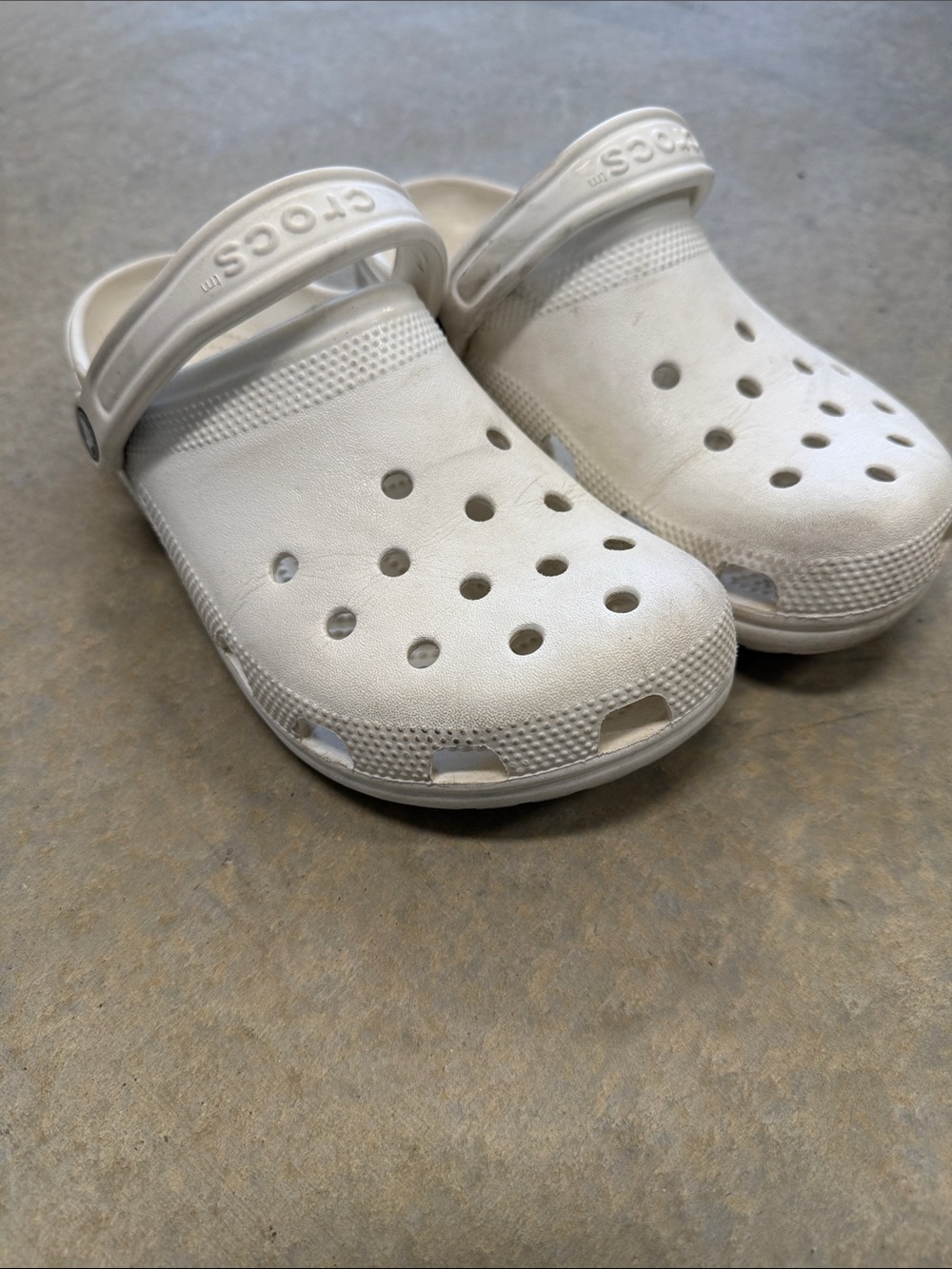 Crocs Classic Clog Sandals White women US 8